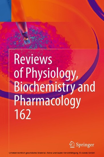Reviews of Physiology, Biochemistry and Pharmacology main product photo