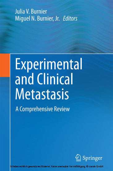 Experimental and Clinical Metastasis main product photo
