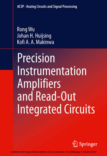 Precision Instrumentation Amplifiers and Read-Out Integrated Circuits main product photo