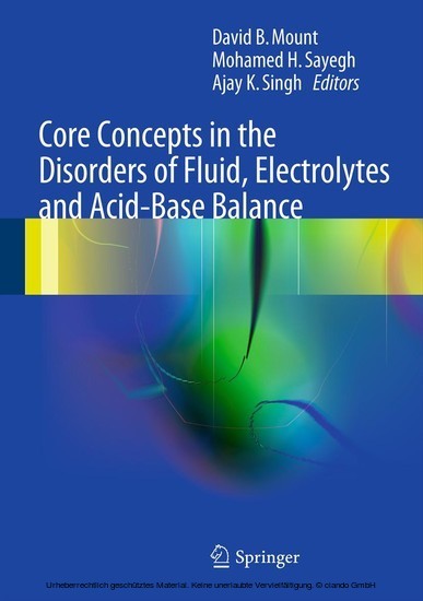 Core Concepts in the Disorders of Fluid, Electrolytes and Acid-Base Balance main product photo