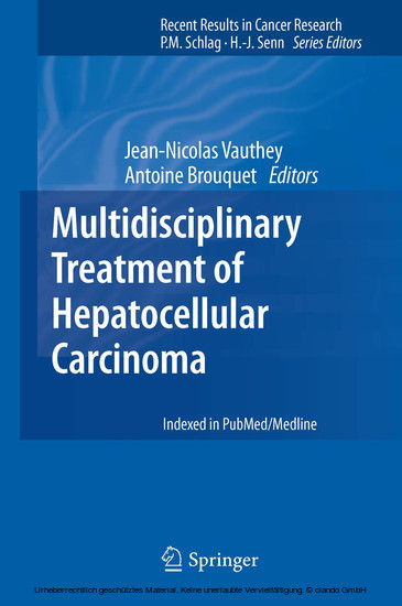 Multidisciplinary Treatment of Hepatocellular Carcinoma main product photo