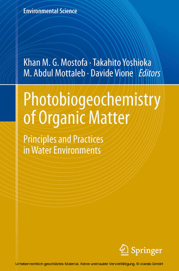 Photobiogeochemistry of Organic Matter main product photo