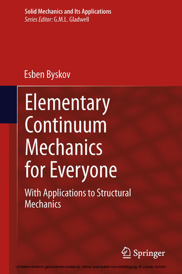 Elementary Continuum Mechanics for Everyone main product photo