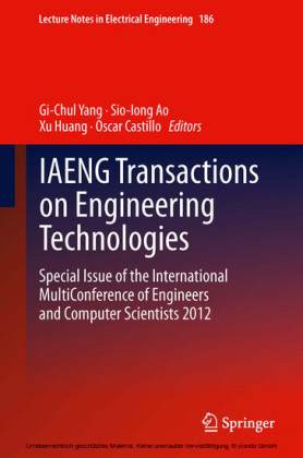 IAENG Transactions on Engineering Technologies