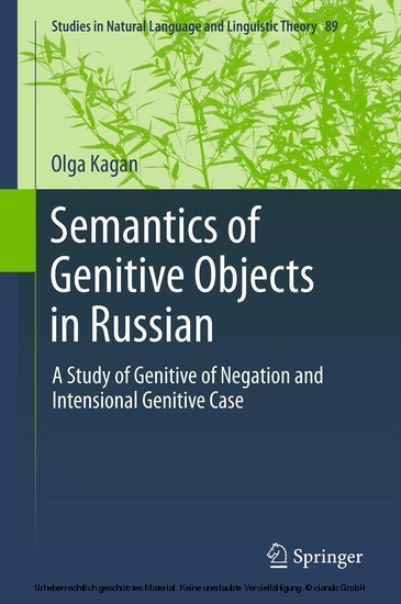 Semantics of Genitive Objects in Russian main product photo