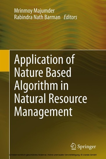 Application of Nature Based Algorithm in Natural Resource Management main product photo