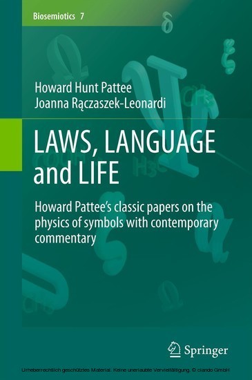 LAWS, LANGUAGE and LIFE main product photo