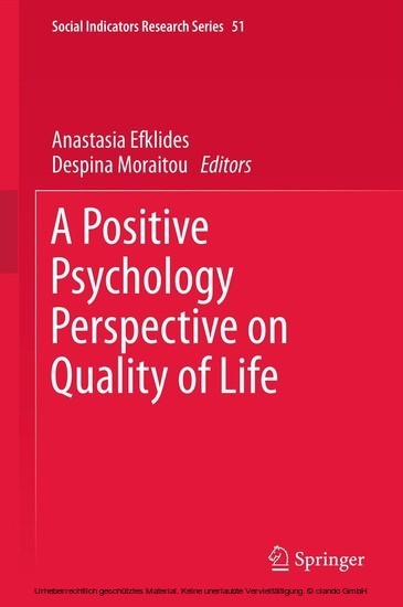 A Positive Psychology Perspective on Quality of Life main product photo