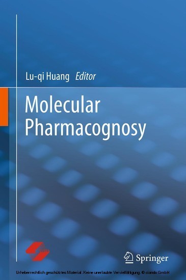 Molecular Pharmacognosy main product photo