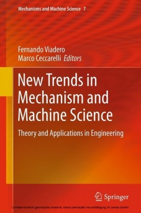 New Trends in Mechanism and Machine Science