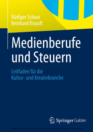 Medienberufe und Steuern main product photo