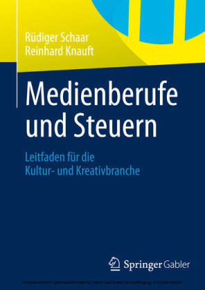 Medienberufe und Steuern