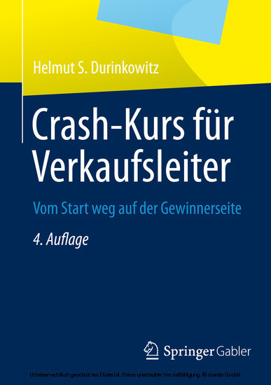 Crash-Kurs für Verkaufsleiter main product photo