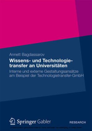 Wissens- und Technologietransfer an Universitäten