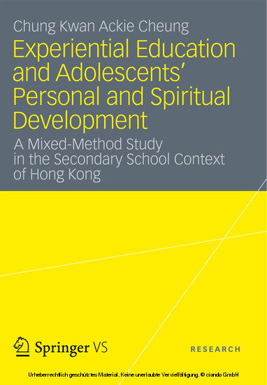 Experiential Education and Adolescents' Personal and Spiritual Development main product photo