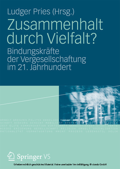 Zusammenhalt durch Vielfalt? main product photo
