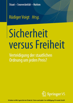 Sicherheit versus Freiheit