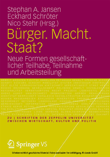 Bürger. Macht. Staat? main product photo