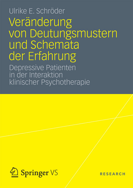 Veränderung von Deutungsmustern und Schemata der Erfahrung main product photo