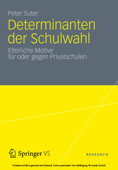 Determinanten der Schulwahl main product photo