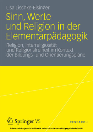 Sinn, Werte und Religion in der Elementarpädagogik