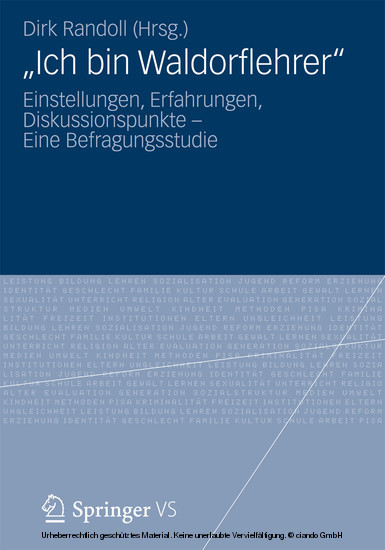 'Ich bin Waldorflehrer' main product photo