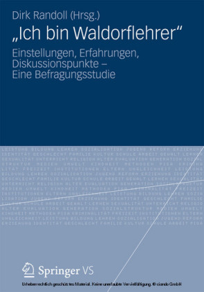 'Ich bin Waldorflehrer'