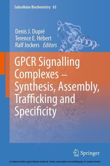 GPCR Signalling Complexes - Synthesis, Assembly, Trafficking and Specificity main product photo