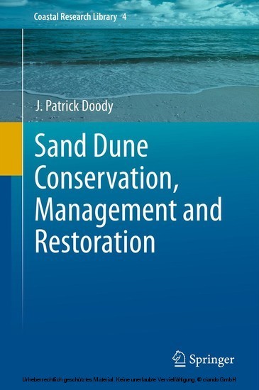 Sand Dune Conservation, Management and Restoration main product photo