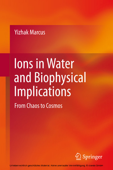 Ions in Water and Biophysical Implications main product photo