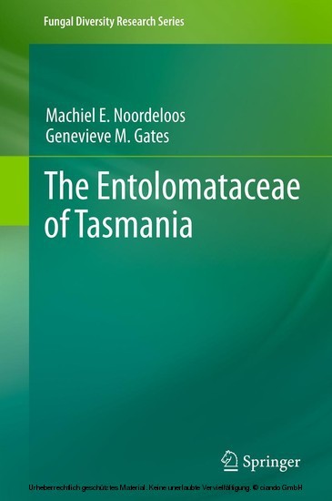 The Entolomataceae of Tasmania main product photo