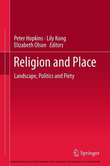 Religion and Place main product photo