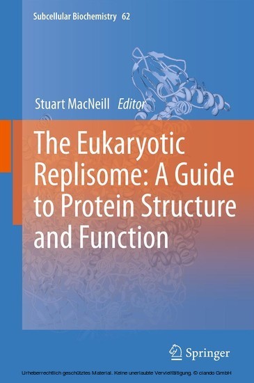The Eukaryotic Replisome: a Guide to Protein Structure and Function main product photo