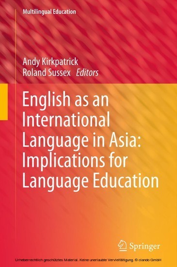 English as an International Language in Asia: Implications for Language Education main product photo