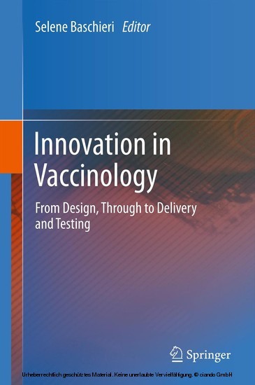 Innovation in Vaccinology main product photo