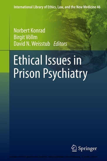 Ethical Issues in Prison Psychiatry main product photo