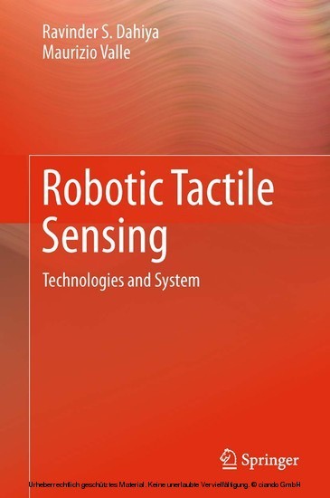 Robotic Tactile Sensing main product photo