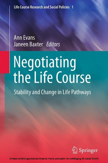 Negotiating the Life Course main product photo