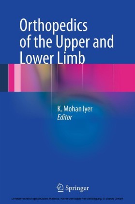 Orthopedics of the Upper and Lower Limb