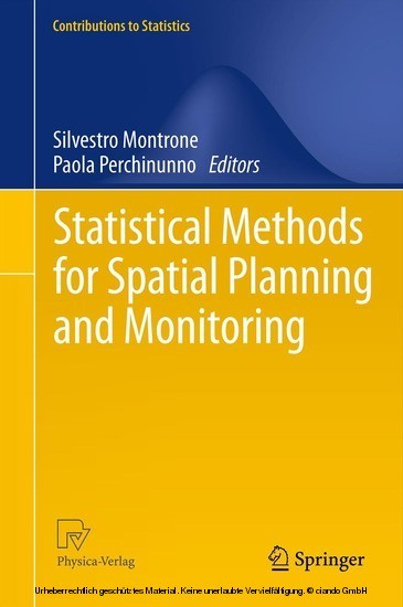 Statistical Methods for Spatial Planning and Monitoring main product photo