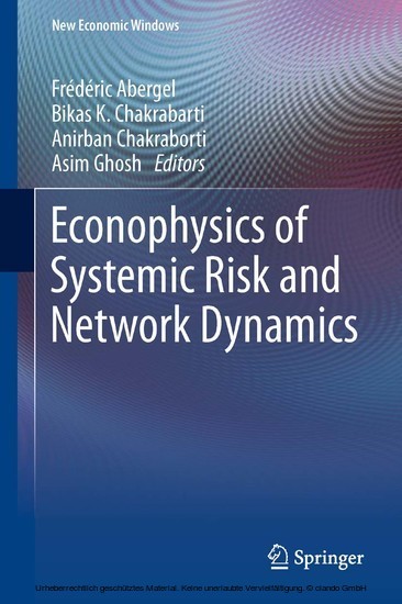 Econophysics of Systemic Risk and Network Dynamics main product photo