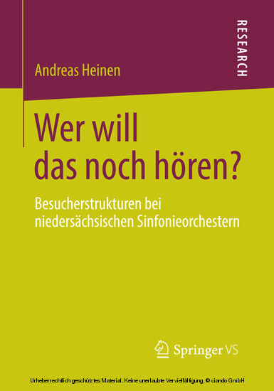 Wer will das noch hören? main product photo