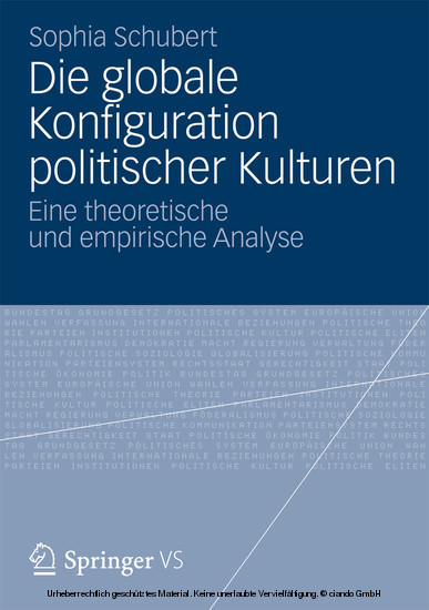 Die globale Konfiguration politischer Kulturen main product photo