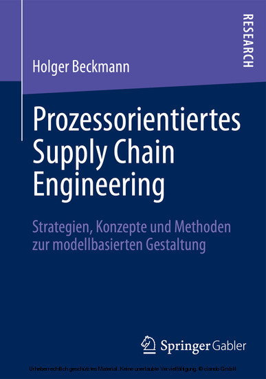 Prozessorientiertes Supply Chain Engineering main product photo