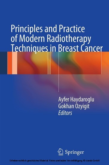 Principles and Practice of Modern Radiotherapy Techniques in Breast Cancer main product photo