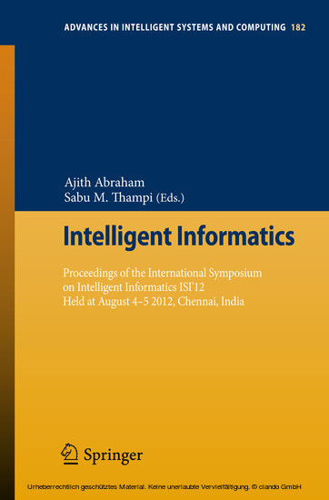 Intelligent Informatics main product photo