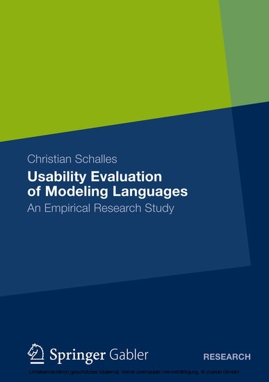 Usability Evaluation of Modeling Languages main product photo