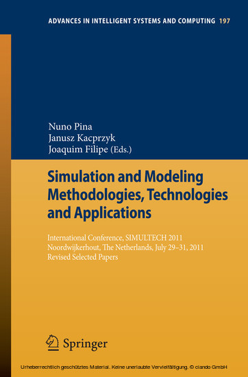 Simulation and Modeling Methodologies, Technologies and Applications main product photo