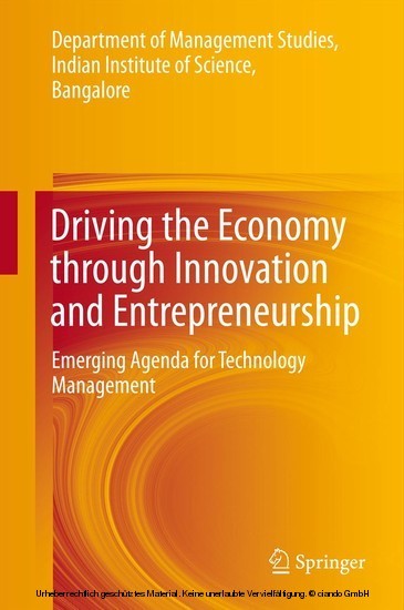 Driving the Economy through Innovation and Entrepreneurship main product photo