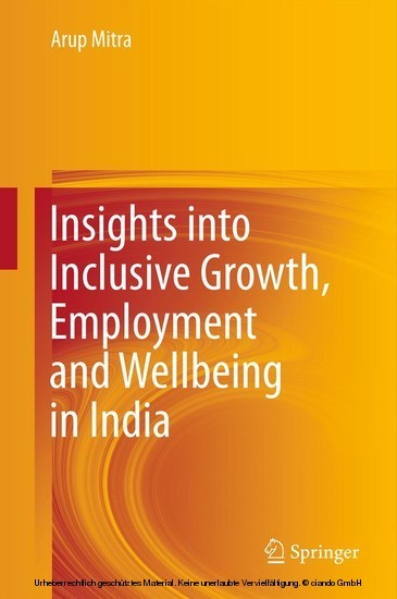 Insights into Inclusive Growth, Employment and Wellbeing in India main product photo
